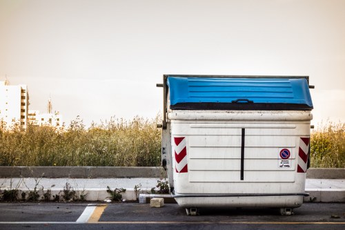 Recycling bins for segregated waste